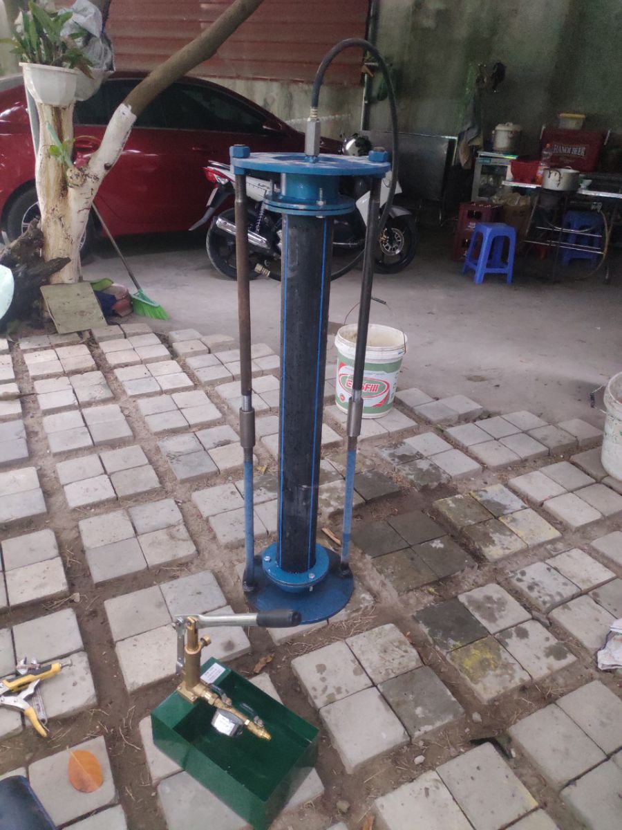 Một số hình ảnh thí nghiệm đo áp lực ống