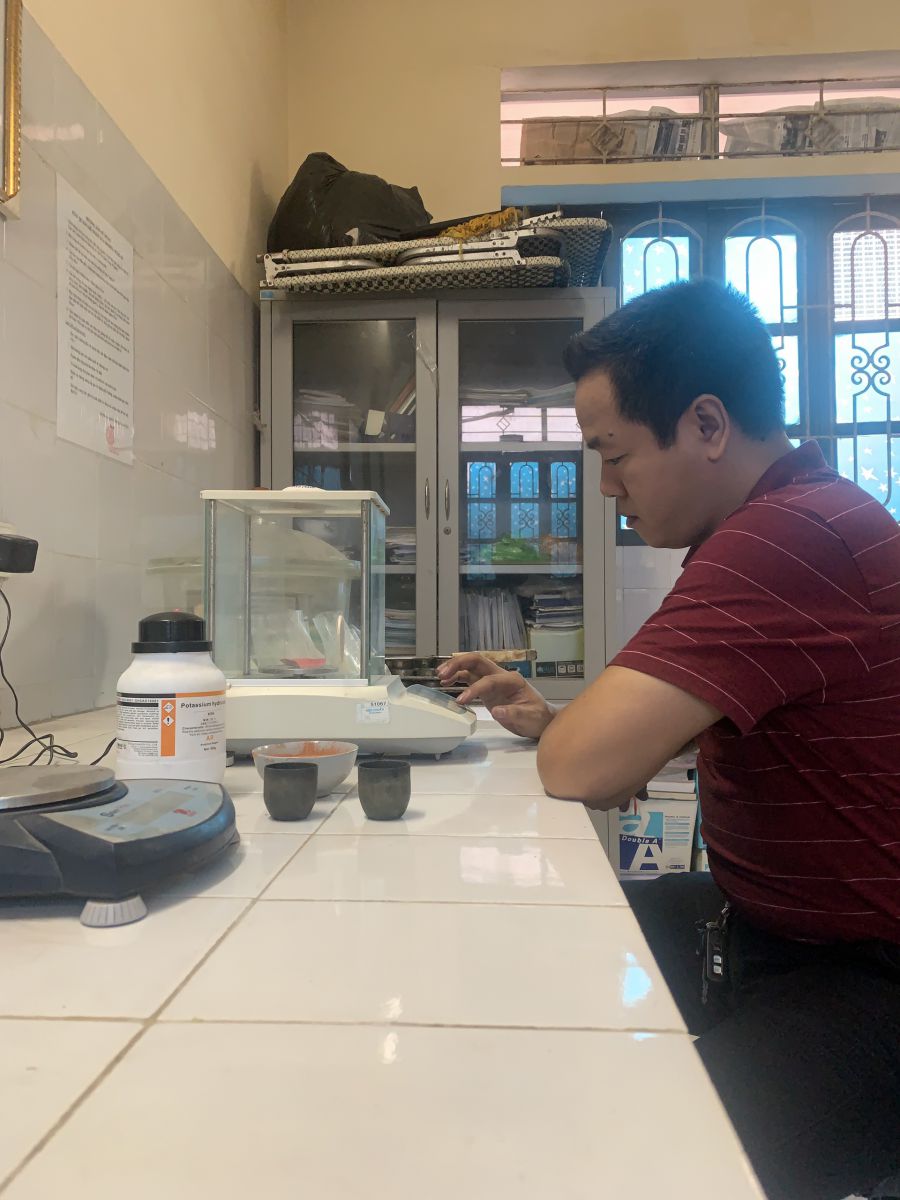 Một số hình ảnh thí nghiệm hóa