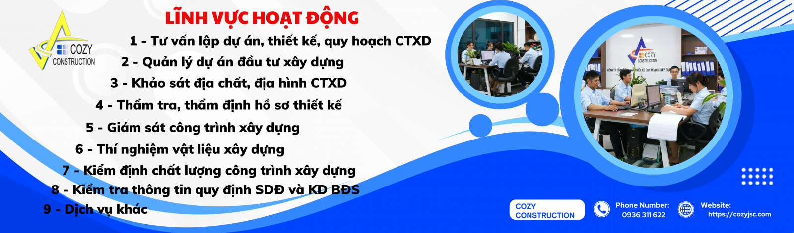 CÔNG TY CỔ PHẦN TƯ VẤN THIẾT KẾ QUY HOẠCH XÂY DỰNG COZY2